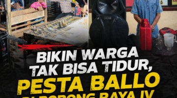 Bikin Warga Tak Bisa Tidur, Pesta Ballo di Borong Raya IV Dibubarkan Polisi