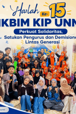 Harlah Ke-15 IKBIM KIP UNM Perkuat Solidaritas, Satukan Pengurus dan Demisioner Lintas Generasi